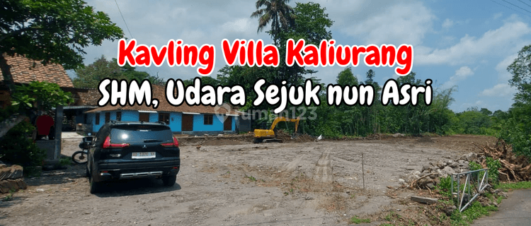 Kavling Villa Kaliurang Jogja, View Merapi, 1 Jutaan Luas 141 M2 1