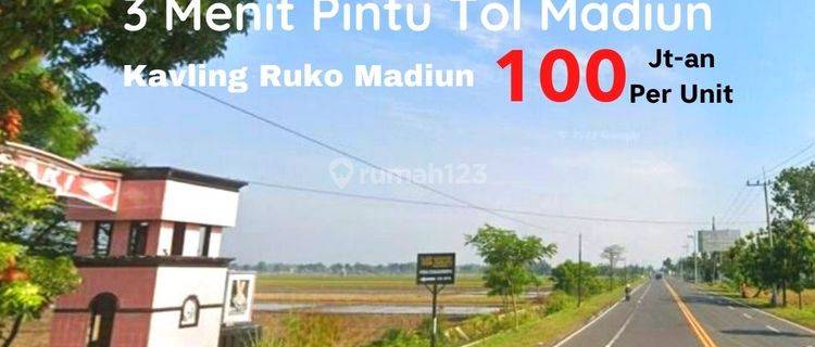 Tanah di Jalan Gunungsari, Madiun SHM 94 m² 1