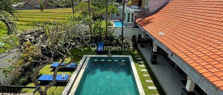 For Sale Villa Canggu 4br Good View Furnished 1