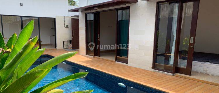 Jual Jvilla 2 Kamar Kutuh Bali Kolam Renang Pribadi Semi Furnished Dibawah 2m  Semi Furnished 1