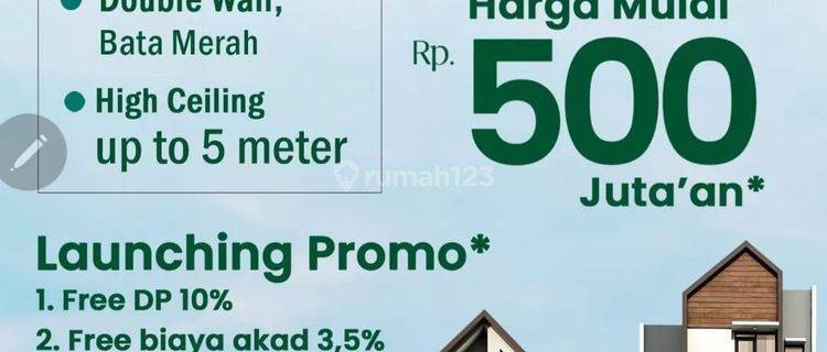 Keren DP0% Kota Mandiri Serpong Natura City By Sentul City Group 1