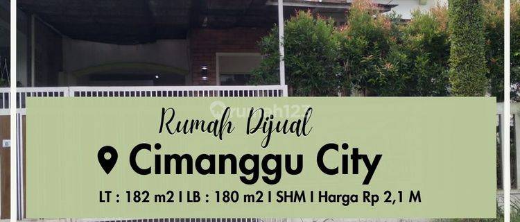 Rumah SHM di Cimanggu City, Bogor Barat, Bogor 1