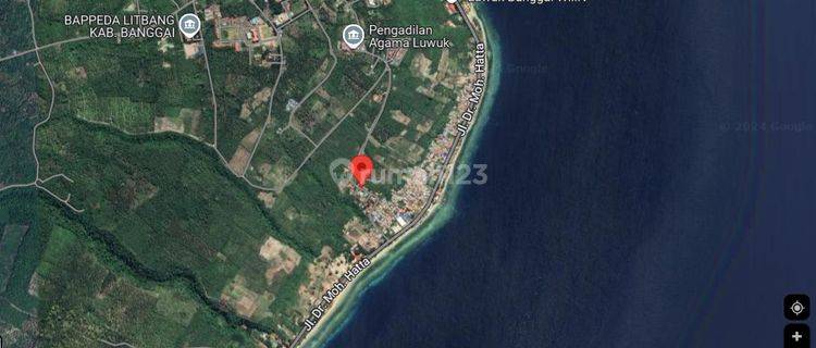 Tanah Dijual View Laut 330M2 di Luwuk, Sulteng 1