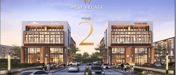 New Ruko 3 Lantai di West Village Business Park, Tangerang 1