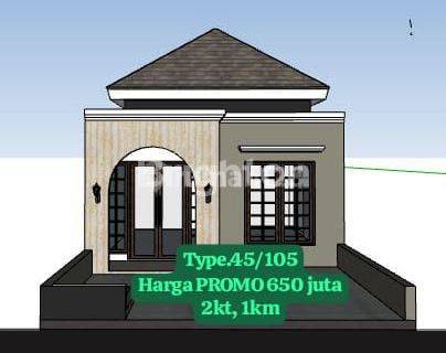 RUMAH CLUSTER 1 LT TYPE 45 MANGUNHARJO TEMBALANG 1