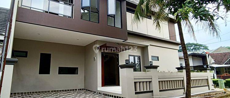 Rumah Baru Dibangun Posisi Hoek Di Villa Melati Mas Bsd 1