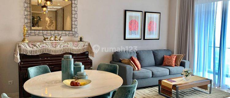 Dijual Apartemen 2kt 2km Furnished SHM di Saumata, Alam Sutera 1