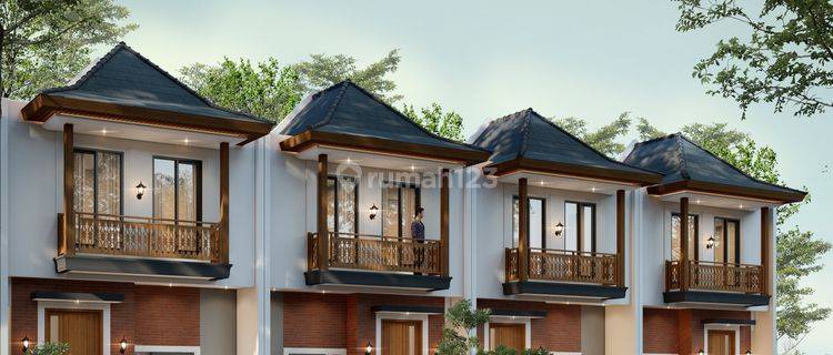 Rumah Villa Kota Batu Strategis Dekat Alun Alun Batu Private Pool Bonus Furnish 1