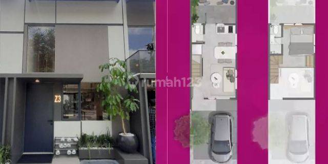 Rumah Modern Park Serpong Xyz Livin Z3 Tahap 1 Tangerang 1