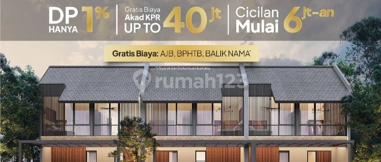 Rumah 2 Lantai Shm Baru Di Tanah Mas. Strategis.  1