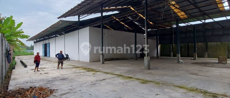  DIJUAL GUDANG Deli Sumut Tanah gudang kelambir 5 hamparan perak 1