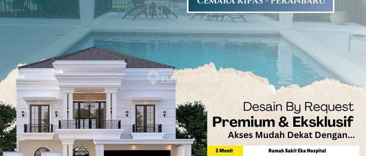 Dijual Rumah Mewah One Gate System Pekanbaru  1