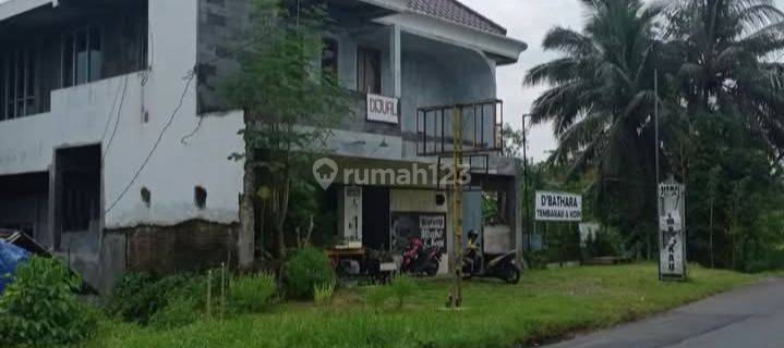 Rumah 2lantai, Pinggir Jalan, Halaman Luas, Strategis Murah, Shm Di Jl Tembus Mgl-tmg 1