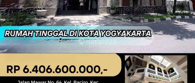 Rumah Sangat Murah Tengah Kota Dekat Galeria Mall Di Kota Yogya 1