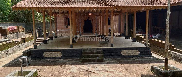 Rumah Etnik Di Minggir Sleman, Lahan Luas Harga Murah 1