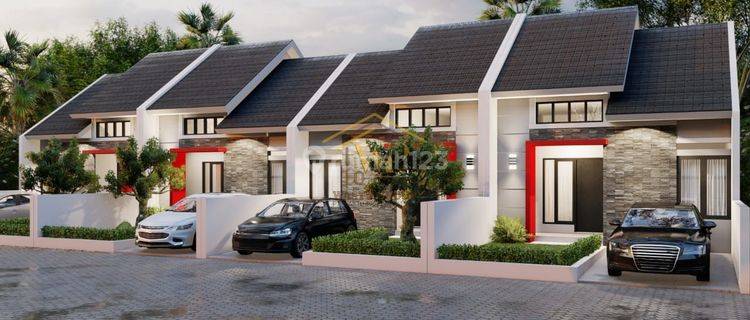 Rumah Desain Modern Minimalis Cantik Caturharjo Sleman  1