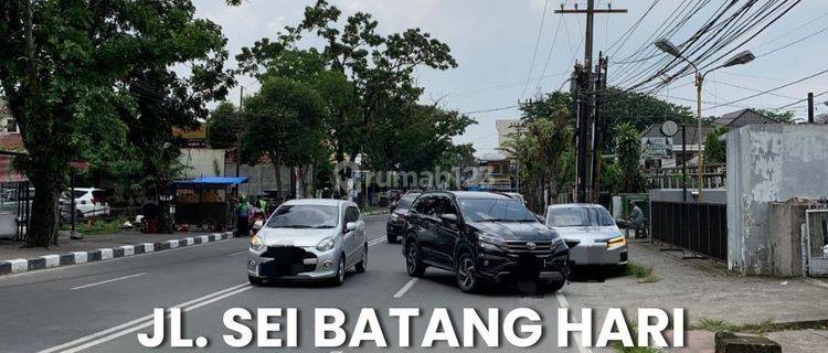 Dijual Cepat Tanah Dan Rumah Jalan Sei Batang Hari 1