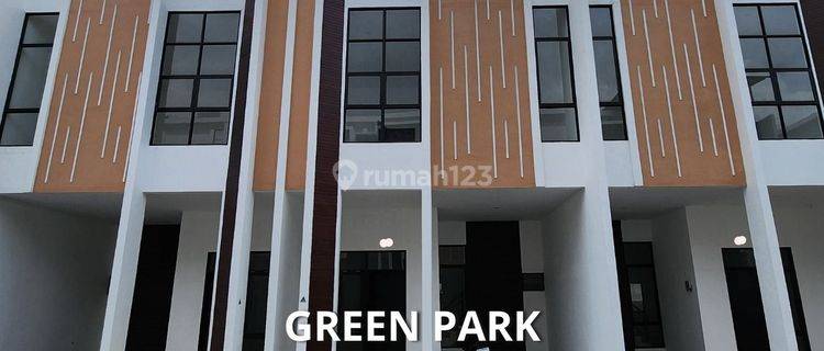 Dijual Rumah Modern Siap Huni Jalan Stm Ujung Komplek Green Park 1