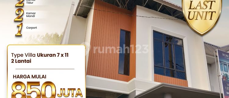 Rumah Baru Roberto Haus Kondisi Kosong Daerah Denai Amplas 1