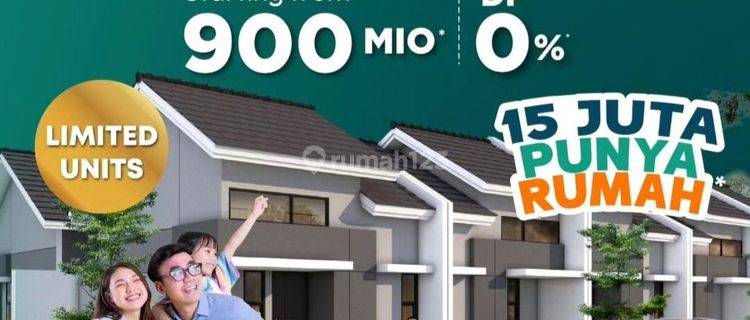 Rumah Graha Tanpa Dp Akses Toll Alam Sutera 7 Menit Free Ppn 50% 1