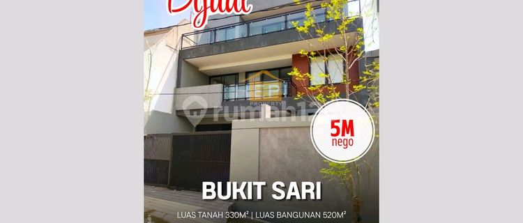 Dijual Rumah Bangunan Baru Dengan View Istimewa Di Bukitsari 1
