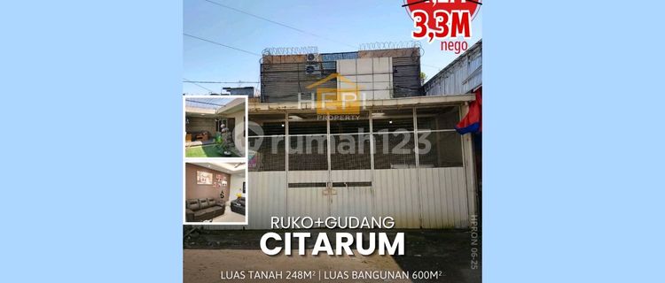 3-Story Double Storefront Building for Sale in the Center of Semarang City 1