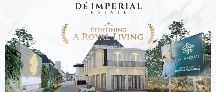 Ruko American Style Dekat Fasum Potensial Di De Imperial Estate Malang 1