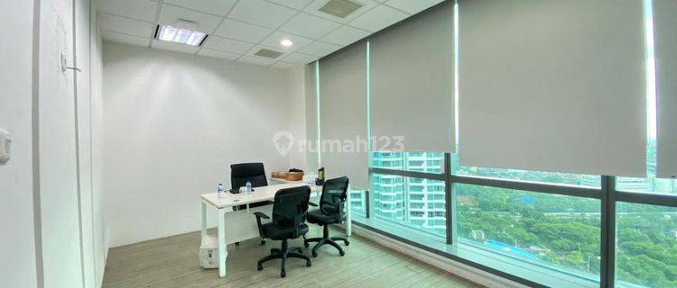 Disewakan Unit Kantor Furnished St.moritz Puri Indah Jakarta Barat 1