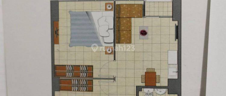 Apartemen Tifolia Pulomas Dekat Transjakarta & LRT 2 Kamar Tidur 1