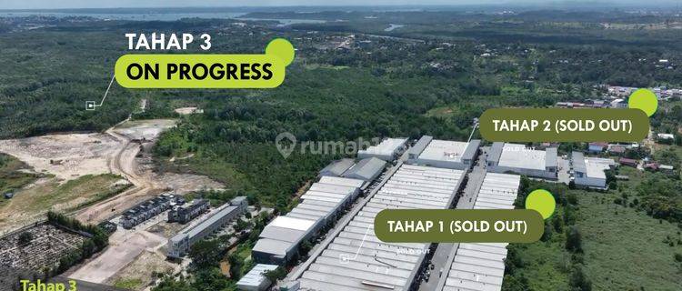 Gudang Bizhub 52X Kariangau Balikpapan Unit 288 Tahap 3 Pergudangan Industri Terbesar di Kalimantan Timur 1