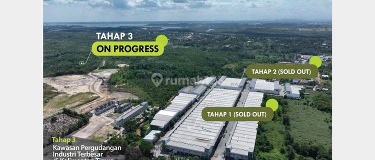 Tahap 3 Gudang Industri Office 2 Lantai Kariangau Balikpapan  1