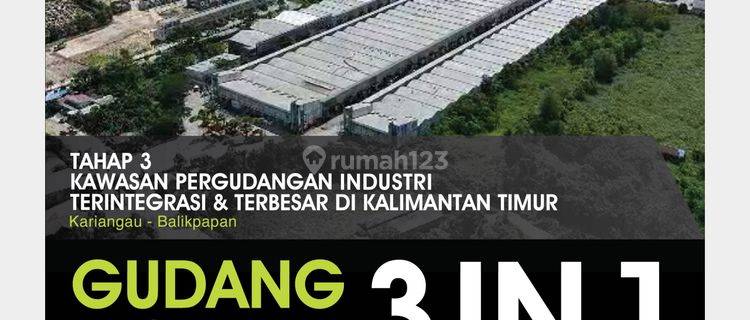 Gudang + Office Ruko 2 LANTAI Bizhub 52X Balikpapan 1