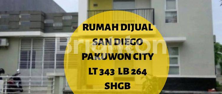 RUMAH SAN DIEGO PAKUWON CITY 1