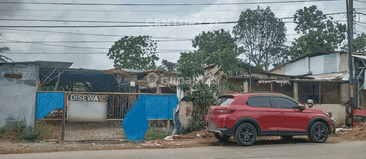 Tanah Sudah Dipagari Jalan Raya Serdang Waringinkurung 1