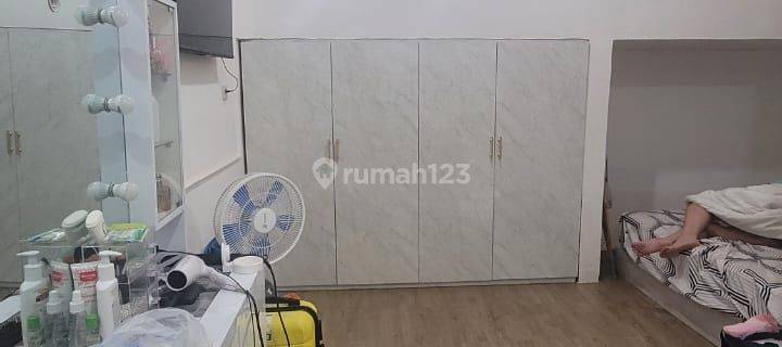 Rumah Sunter. Uk 5x14. Hadap Utara. 1 ½ Lantai 1
