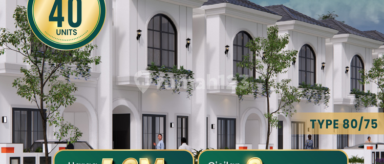 Genara Residence Two-Story Modern Classic House in the Center of Batam City 1