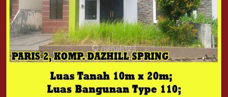 Rumah Sewa Komplek Dazhil Spring Pontianak 1