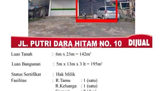 Ruko 3lt Siap Pakai Jl Putri Dara Hitam Pontianak 1