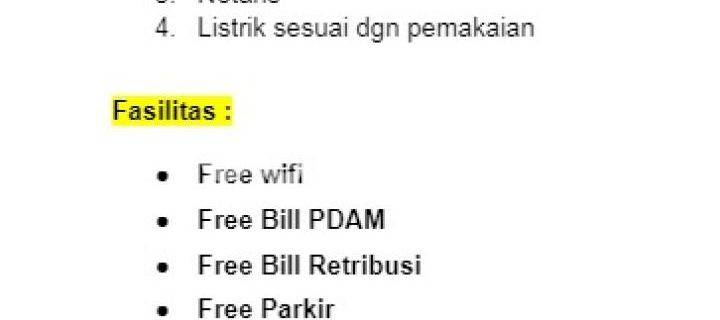 Ruang Kantor 3B Daerah Simogunung Surabaya Barat 1