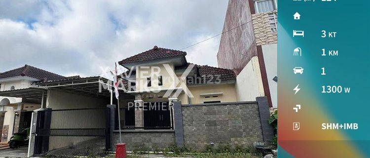 Rumah 1 Lantai Di Jalan Candi Panggung, Mojolangu Malang Nj297  1