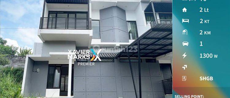 Rumah Modern 2,5 Lantai Cocok Untuk Villa Di Dau, Malang Nj324  1