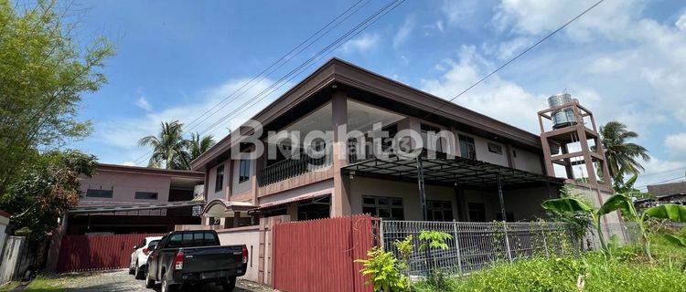 Rumah Mewah + Kantor + Gudang dengan garasi luas di Mulawarman Sepinggan Balikpapan 1