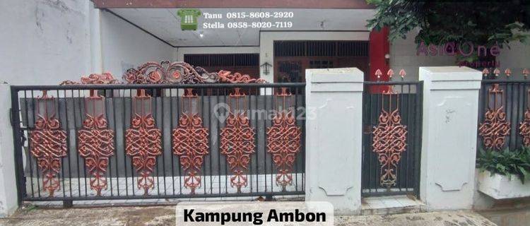 Disewakan Rumah 1.5 Lantai-3br-kamp.ambon Kontrakan 1