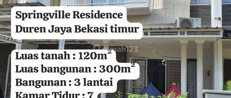 Rumah Dijual-3lt-7kt-Rp2.5m-Springville Resident 1