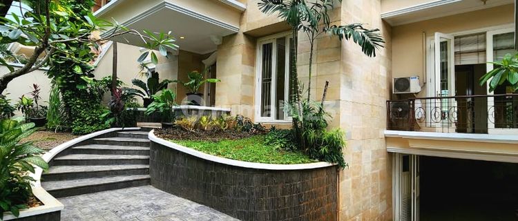 For Sale - Luxurious Modern Tropical 2 Lantai + Basement, Pondok Indah 1