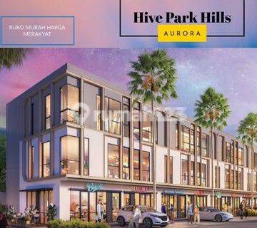 Ruko The Hive Parkhills Aurora Park Serpong 3Lantai Tangerang 1