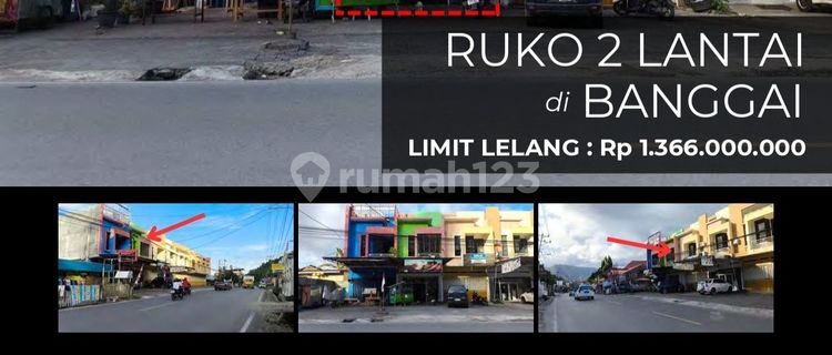 Strategic 2-Story Shop House in Banggai, Central Sulawesi 1