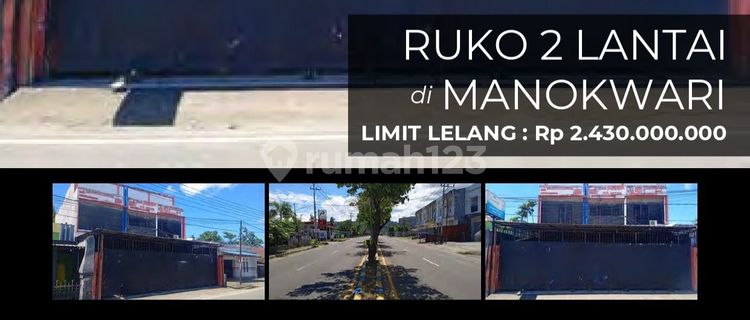2-Story Shop House, Safe and Strategic Location in Manokwari 1