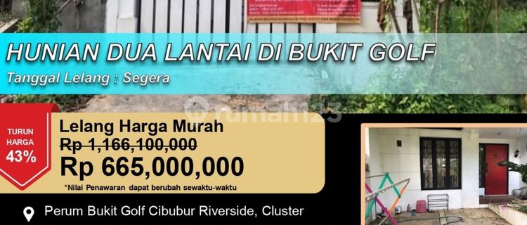 Comfortable 2-Story Residence at Cibubur Golf Hill 1