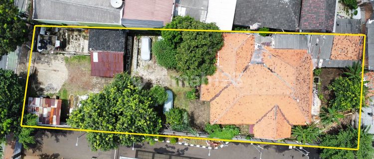 Lahan 1406 m2 Bonus Rumah Sangat Strategis Di Jalan Dewi Sartika, 3 Menit Ke Jl. MT Haryono Dan Cocok Dijadikan Usaha, Dijual 25% Di Atas NJOP 1